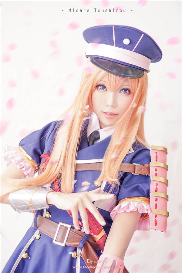 无死角女神 台湾超人气萌妹Ely最新cos