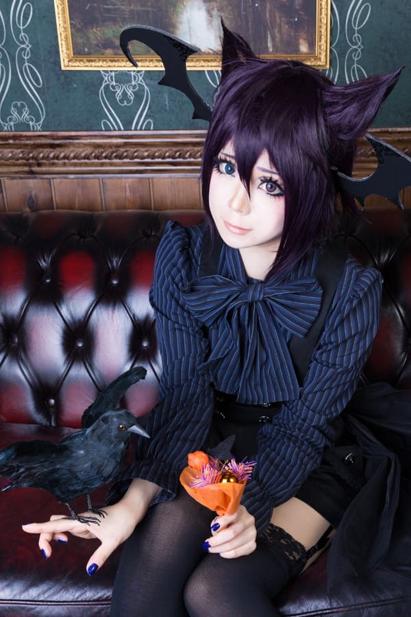 日本cos潜力新人 喵星人般黑暗俏皮风
