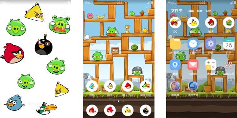 愤怒的小鸟 安卓手机主题下载