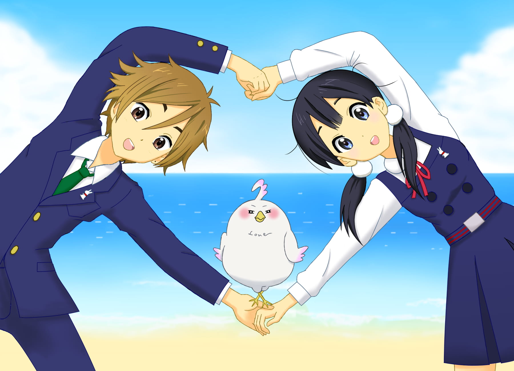 玉子市场 青春洋溢 桌面壁纸