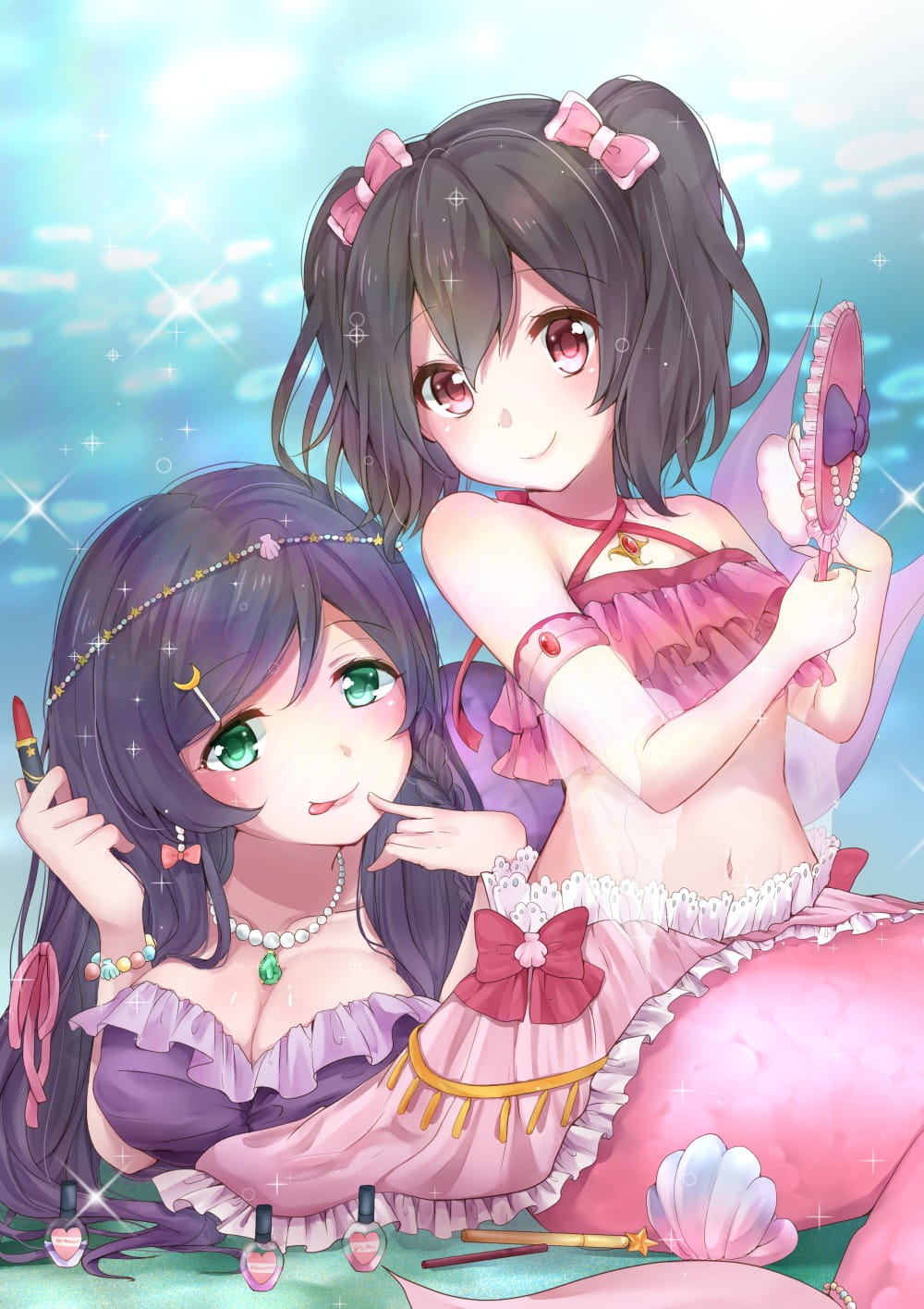 动漫少女美人鱼特辑 精美手机壁纸