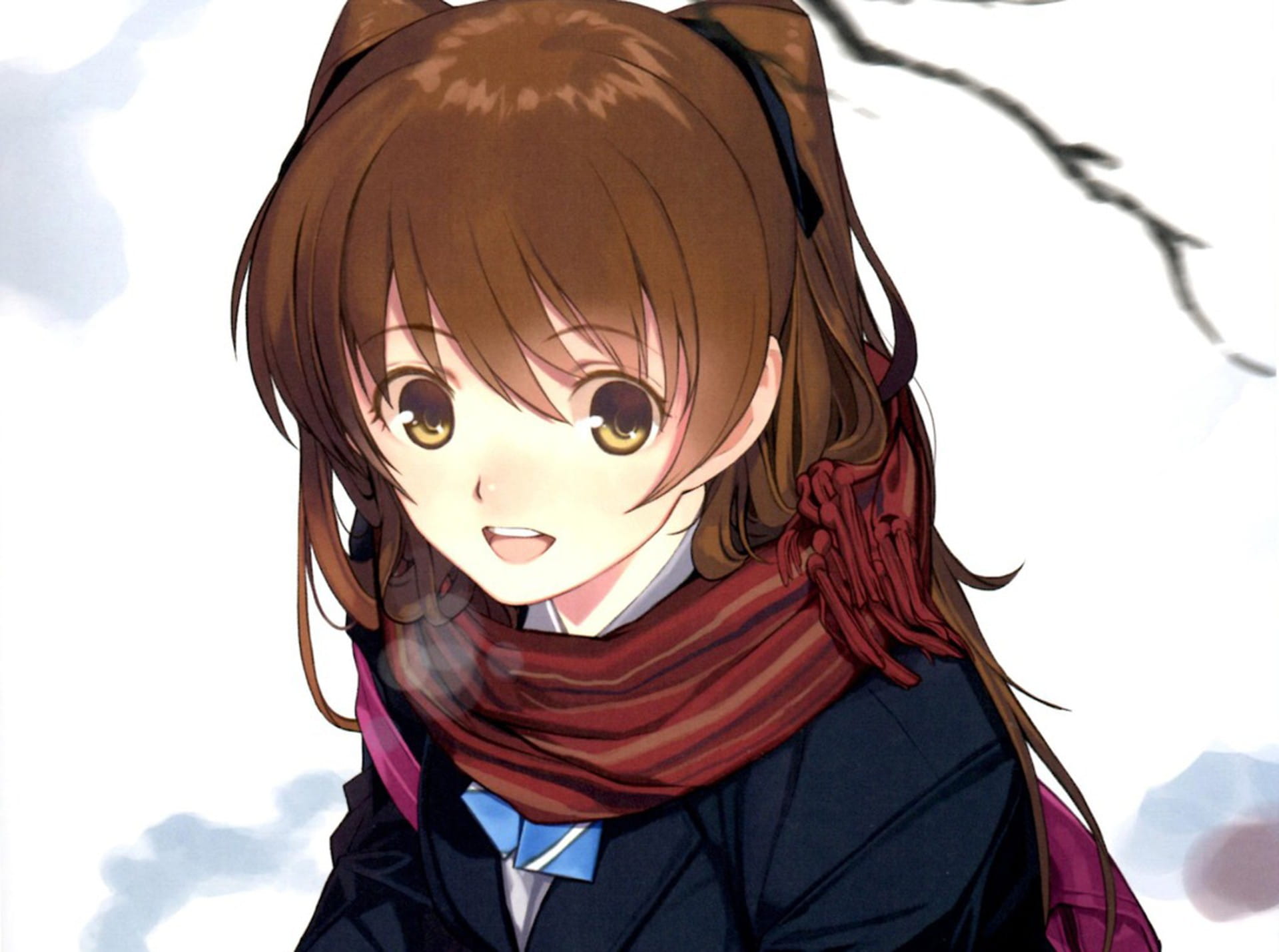 白色相簿2电脑壁纸 为什么你收图这么熟练