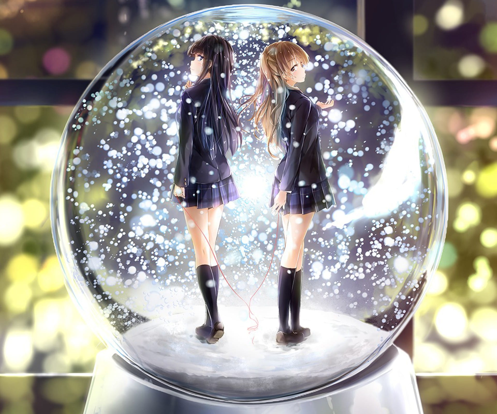 白色相簿2电脑壁纸 为什么你收图这么熟练