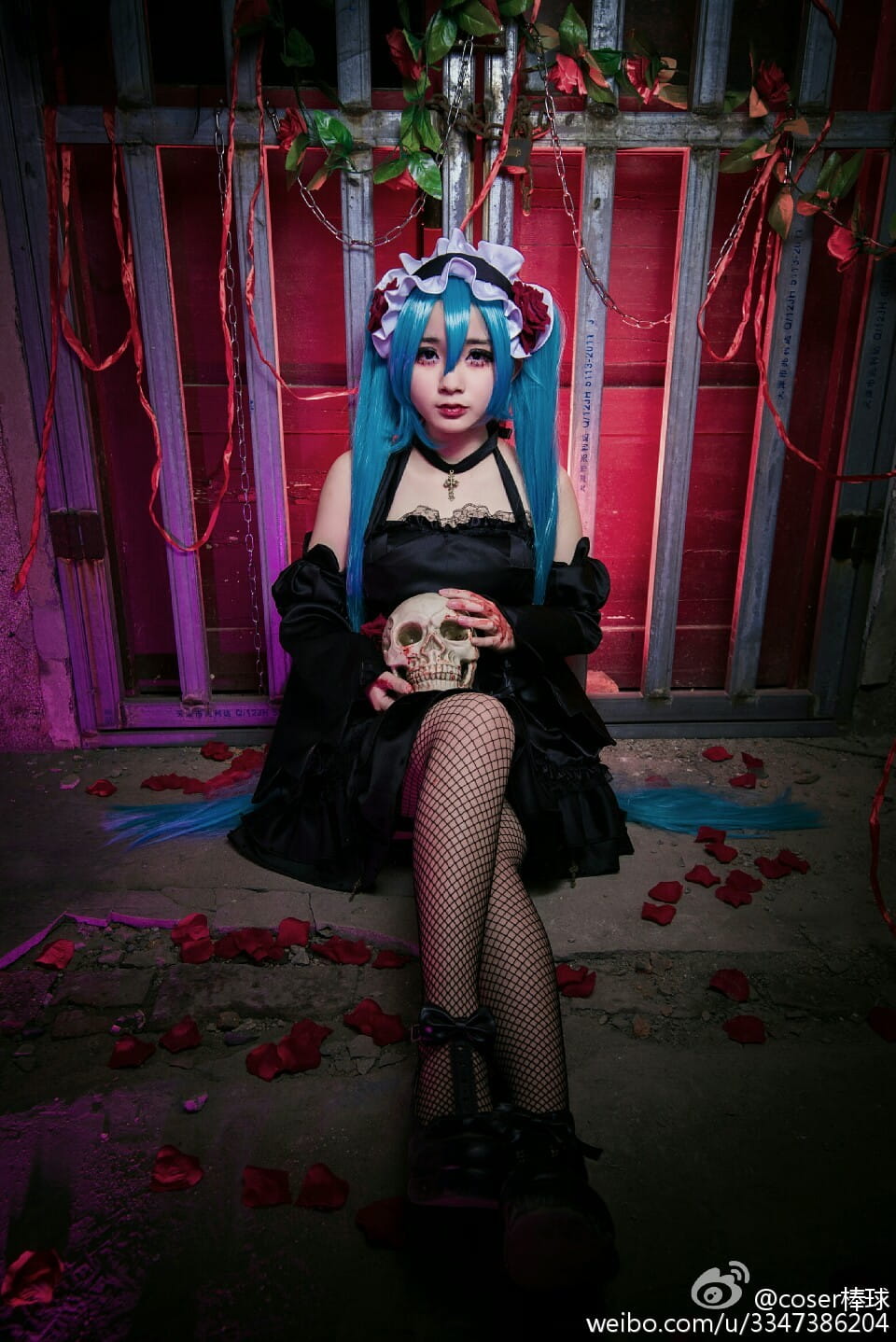 【授权】初音未来 坎特雷拉_ 禁断之毒Ver. cos