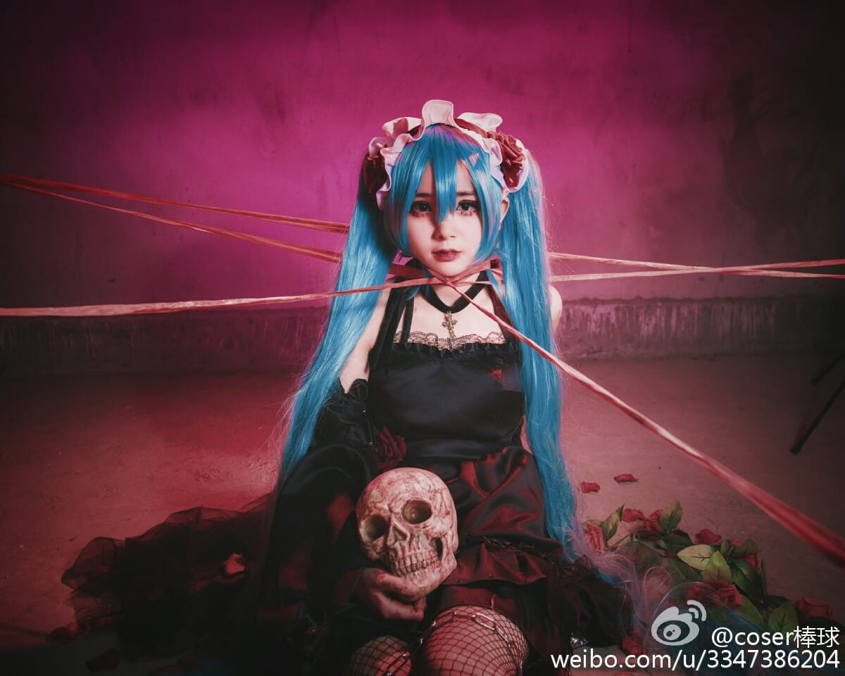 【授权】初音未来 坎特雷拉_ 禁断之毒Ver. cos