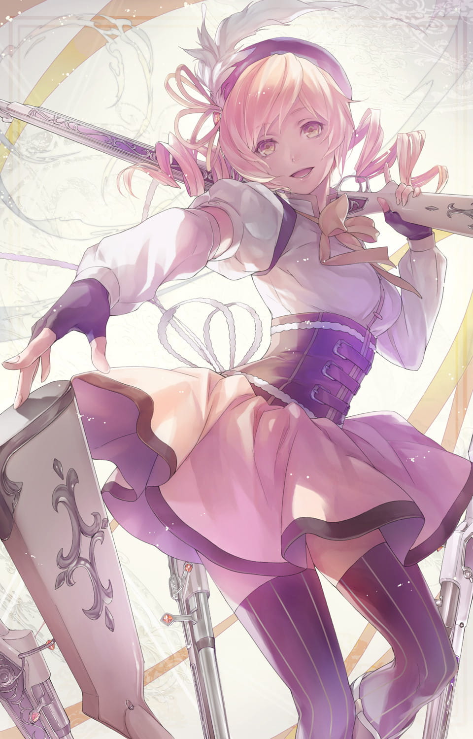 巴麻美 手机壁纸 魔法少女小圆