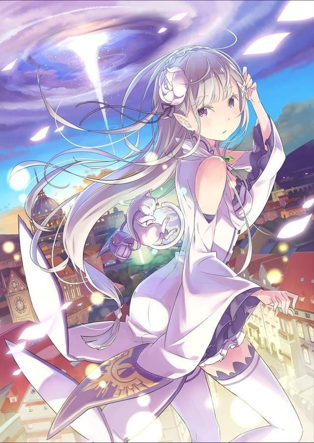 艾米莉娅手机壁纸 从零开始的异世界生活艾米莉娅