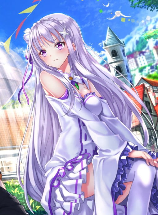 艾米莉娅手机壁纸 从零开始的异世界生活艾米莉娅