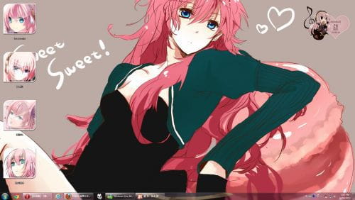 巡音流歌 win7电脑主题下载