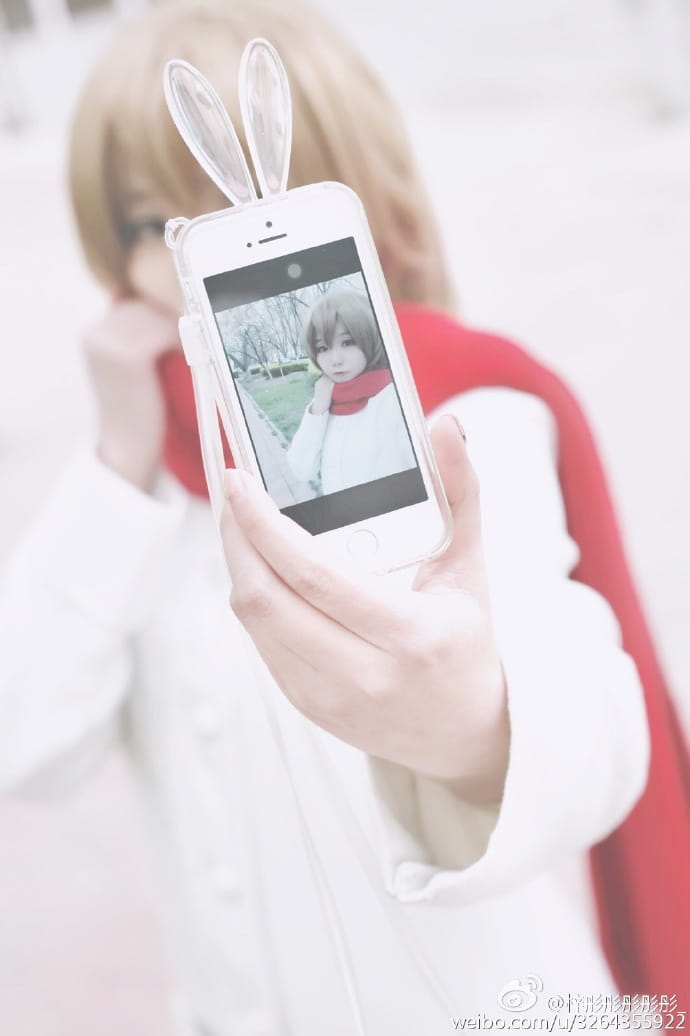 【授权】龙与虎 戴围巾逢坂大河 cos