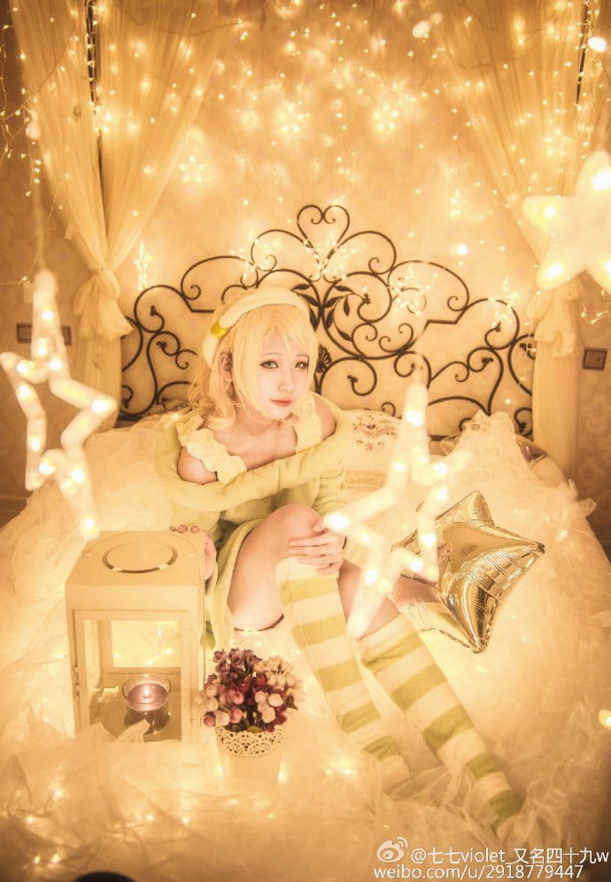 【授权】lovelive! 睡衣洵濑绘里 cos