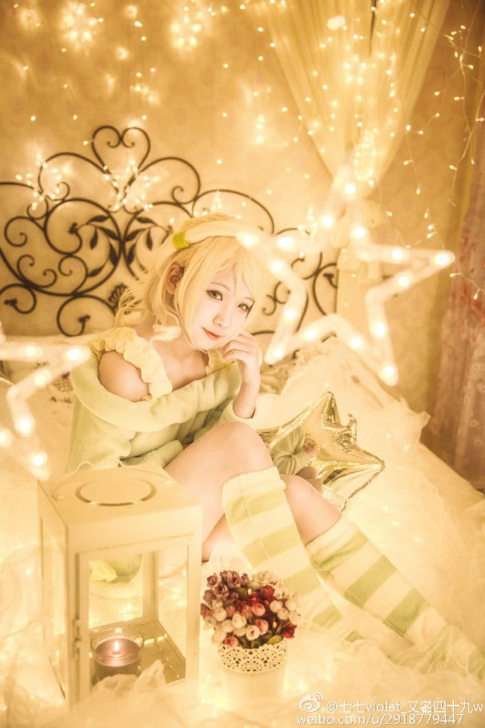 【授权】lovelive! 睡衣洵濑绘里 cos