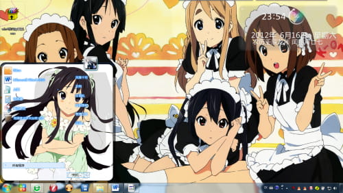 轻音少女 win7电脑主题下载