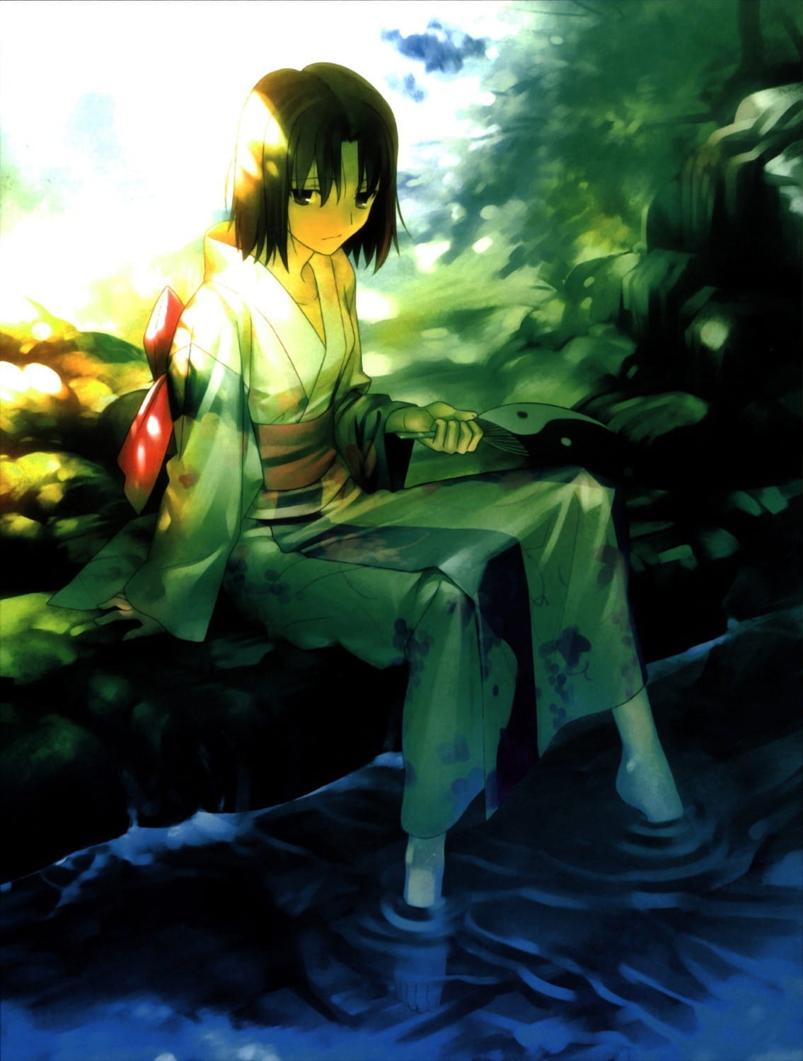 空之境界两仪式手机壁纸