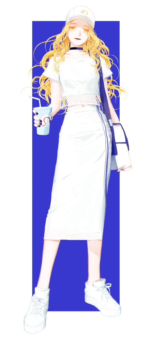 清新文艺范少女 高清手机壁纸