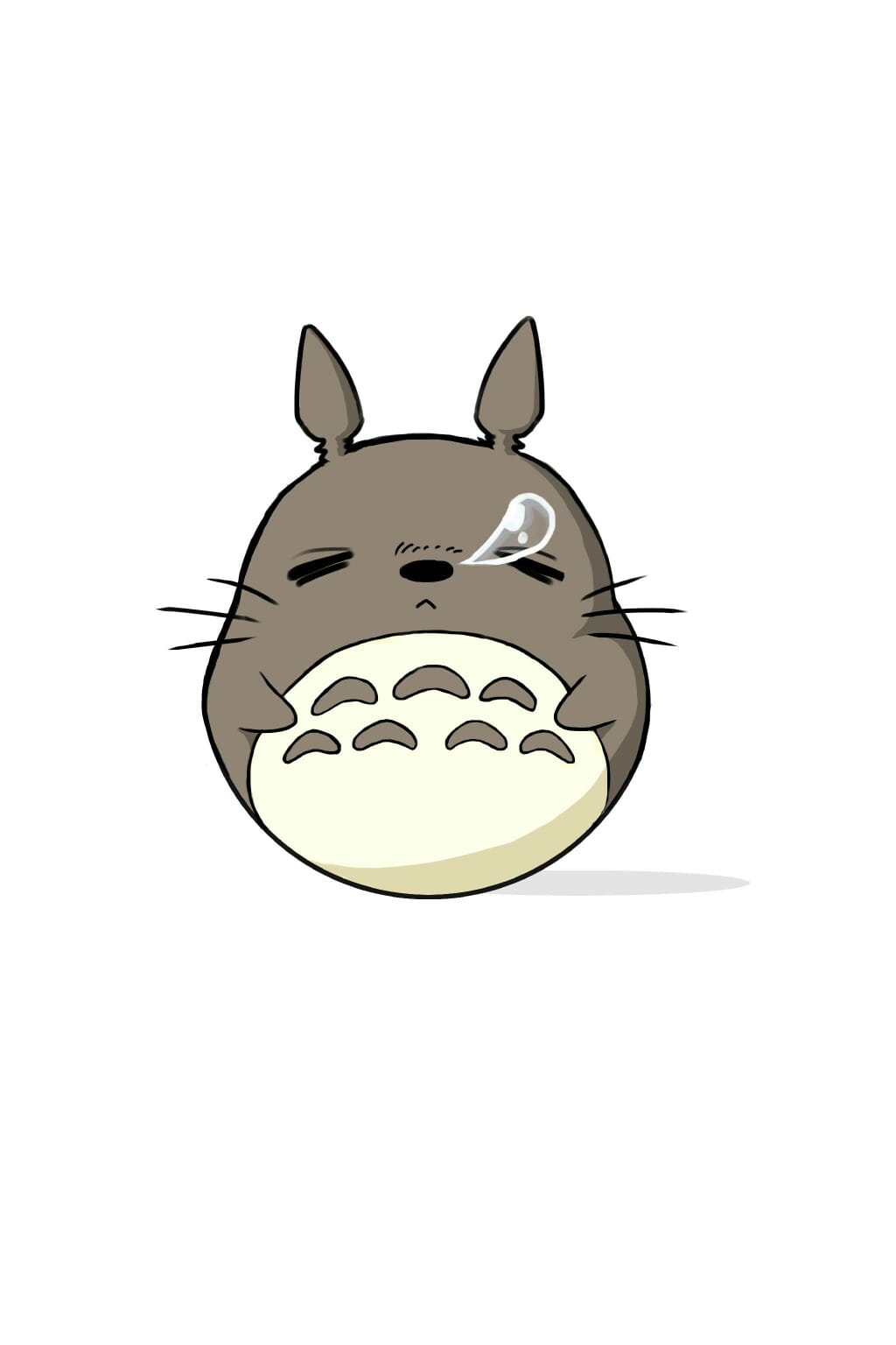 龙猫手机壁纸 萌你一脸