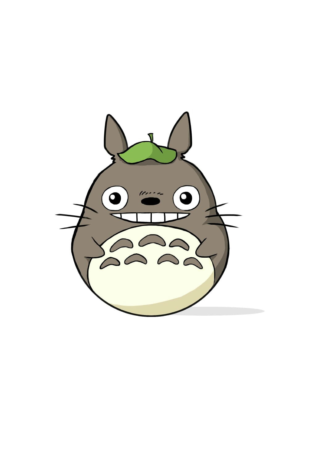 龙猫手机壁纸 萌你一脸