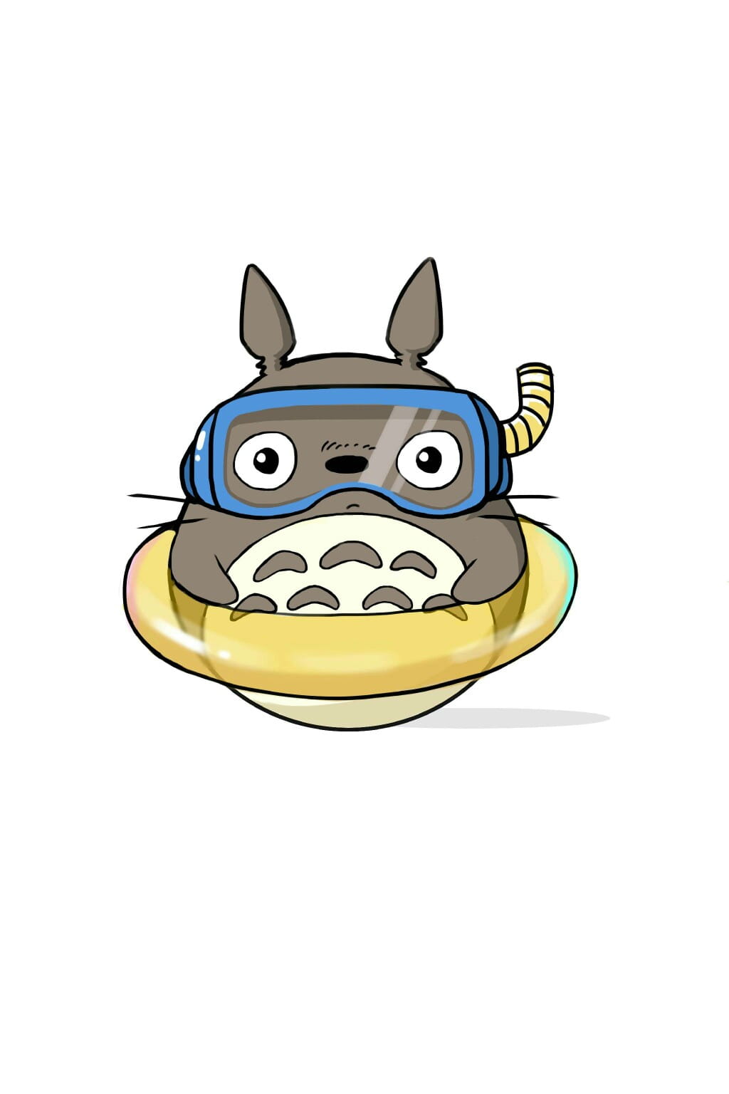 龙猫手机壁纸 萌你一脸