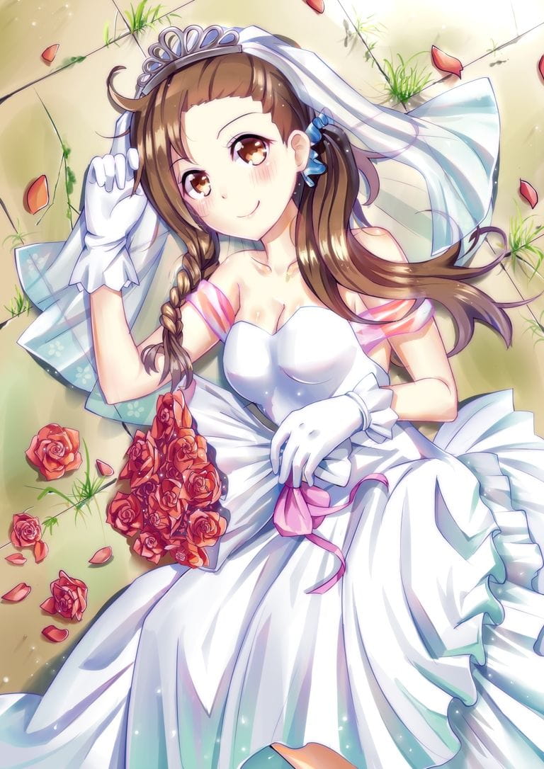 少女的花嫁 手机壁纸 幸福时刻