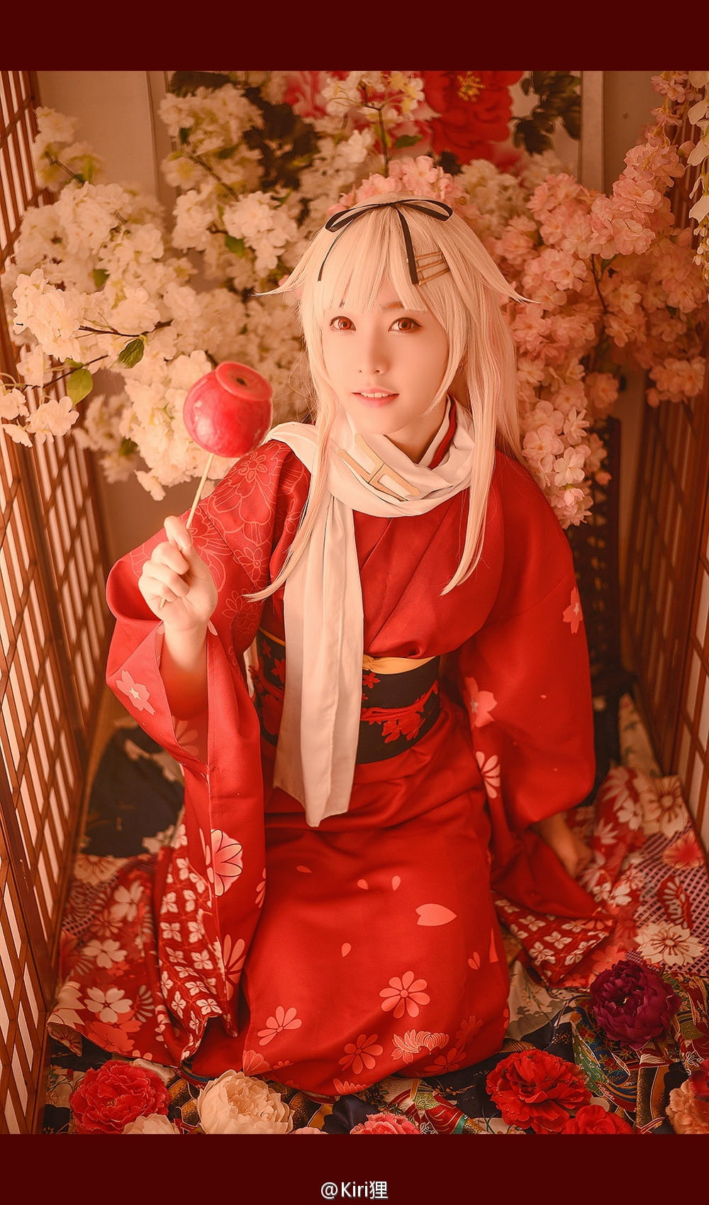 【授权】舰队collection新年限定立绘-夕立cos