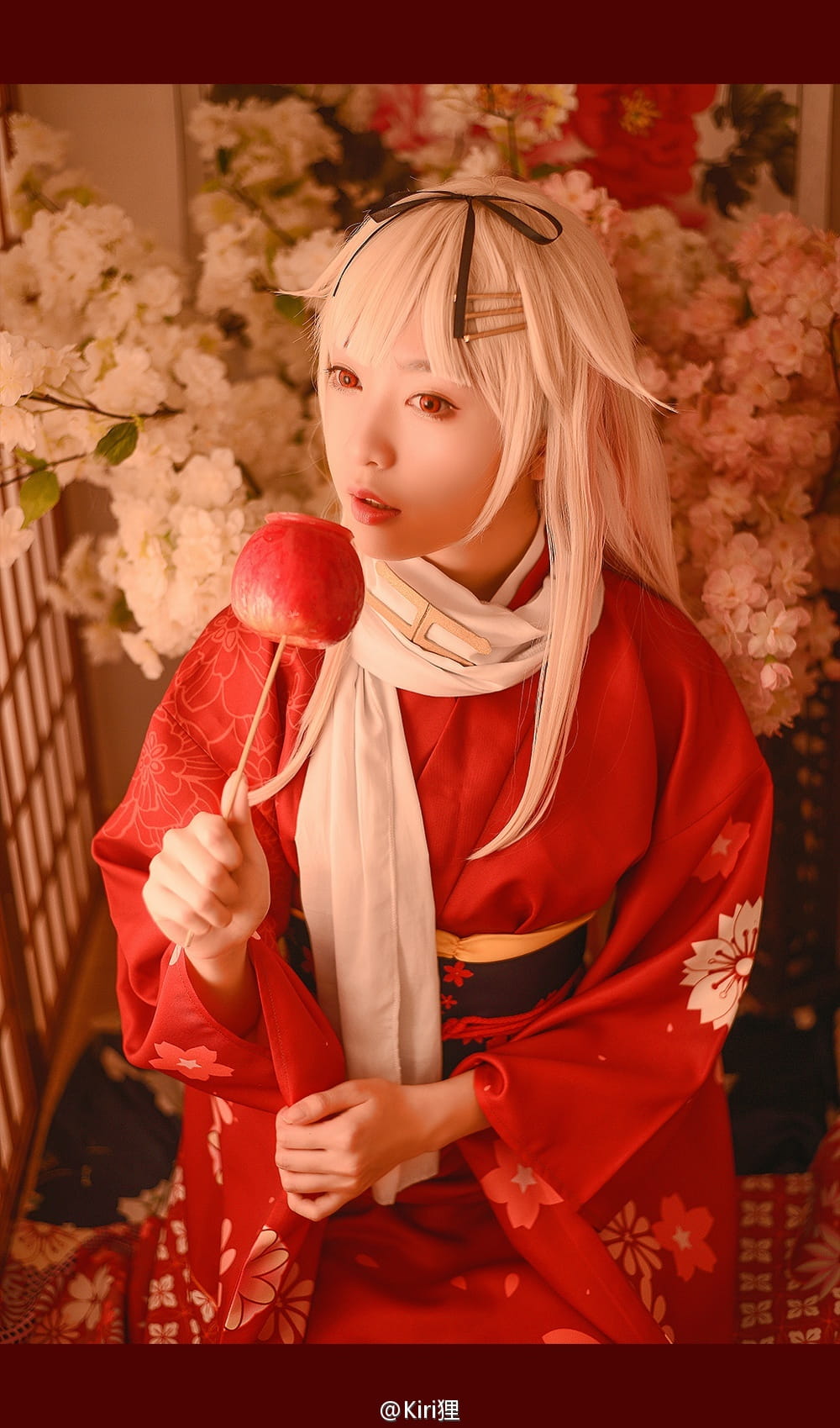 【授权】舰队collection新年限定立绘-夕立cos