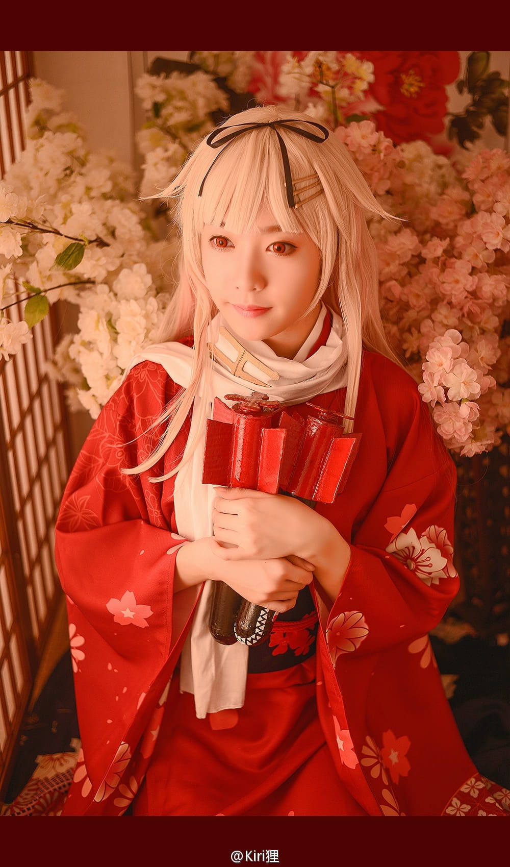 【授权】舰队collection新年限定立绘-夕立cos