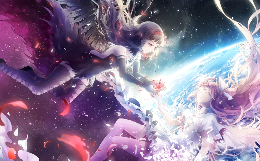 拯救你，是我最初的心愿！魔法少女小圆电脑桌面壁纸