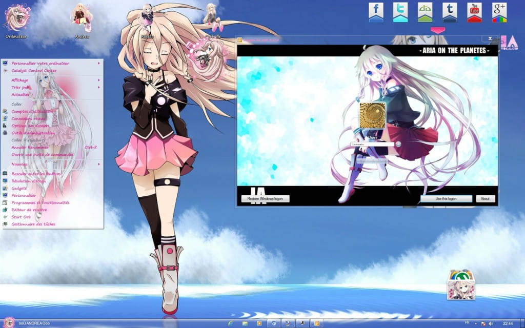 【win7主题】 Vocaloid IA V4
