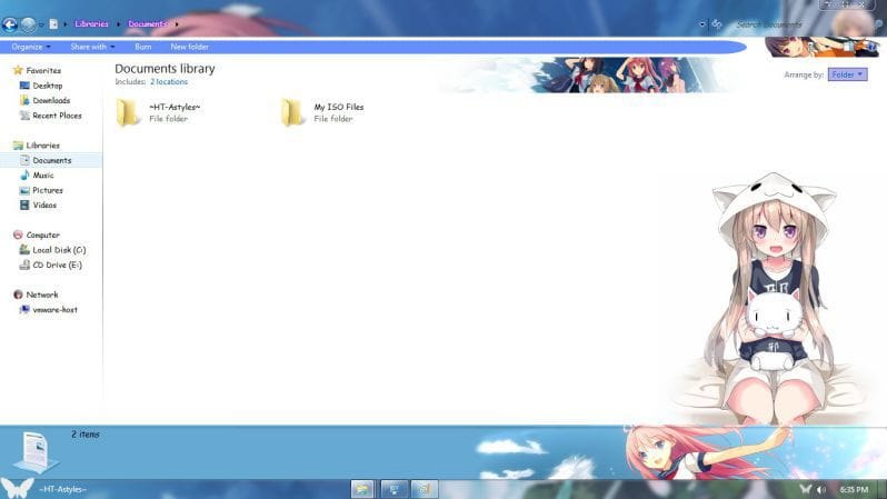 【win7主题】苍之彼方的四重奏