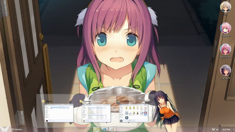 【win7主题】苍之彼方的四重奏