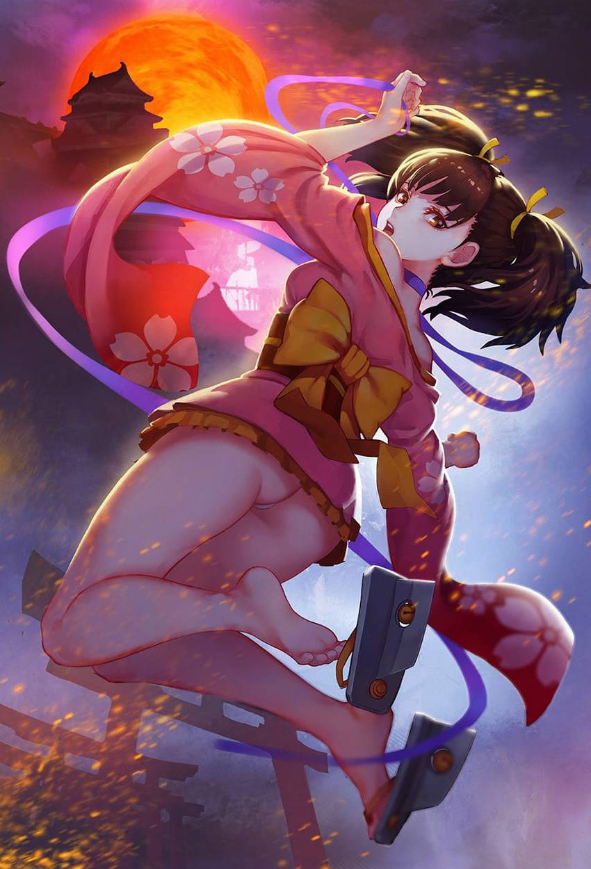 甲鉄城のカバネリ 手绘無名 手机壁纸