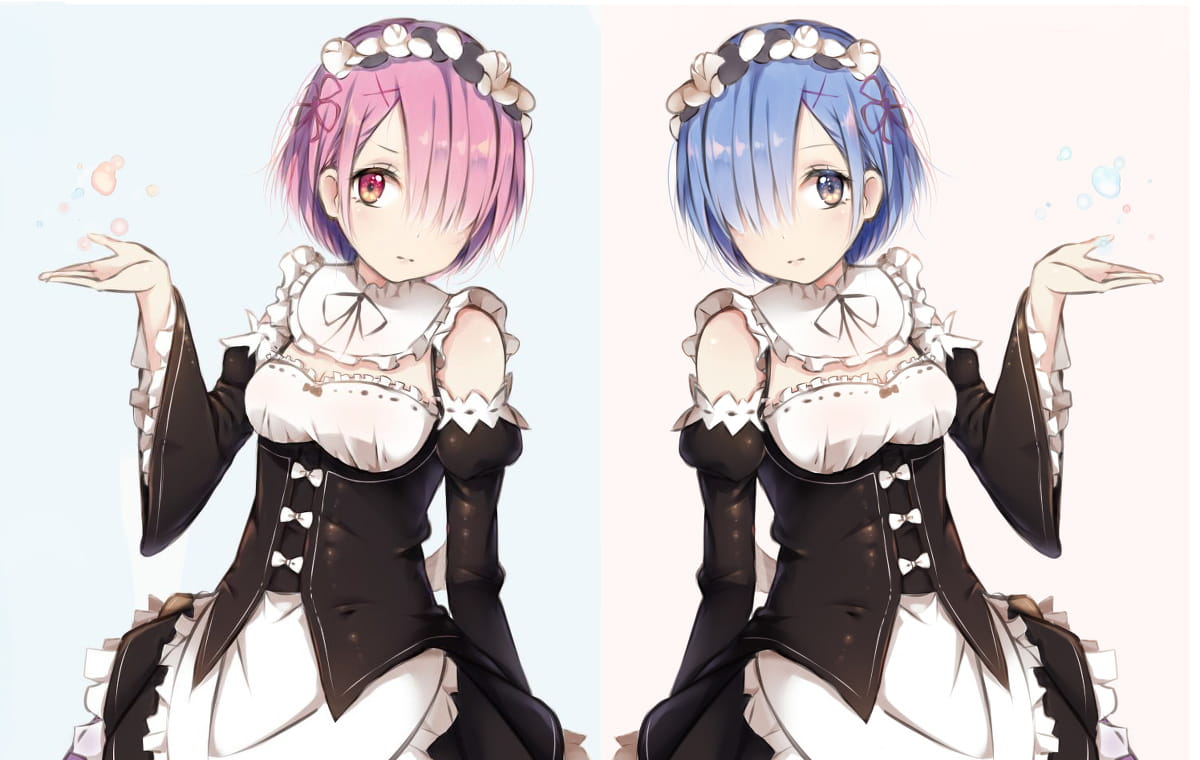 《Re：从零开始的异世界生活》 拉姆蕾姆 电脑壁纸