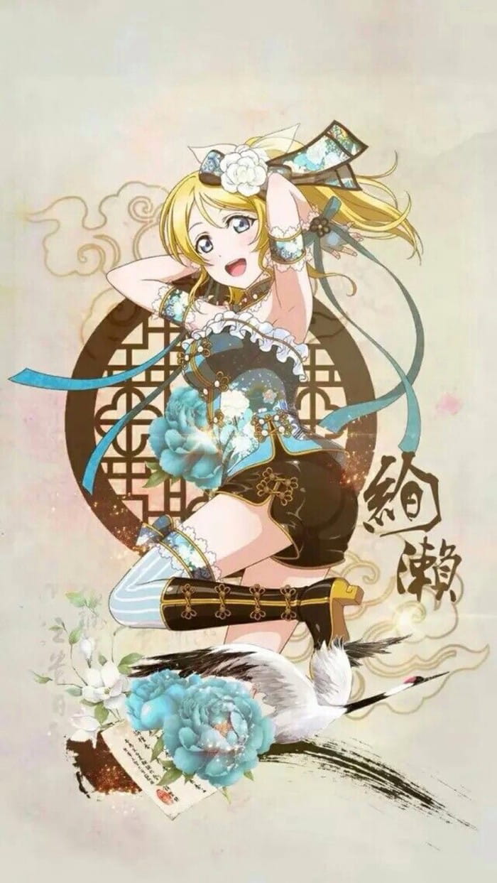 lovelive！旗袍版手机壁纸