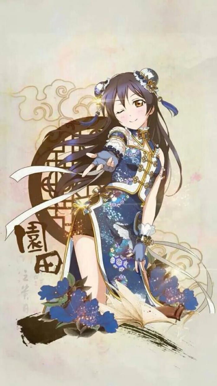 lovelive！旗袍版手机壁纸
