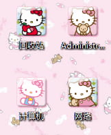 hello kitty 凯蒂猫 win7电脑主题下载