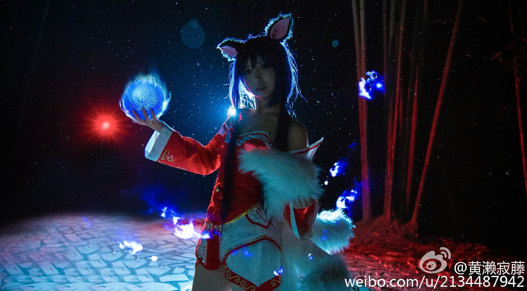 【授权】英雄联盟 九尾妖狐阿狸cos