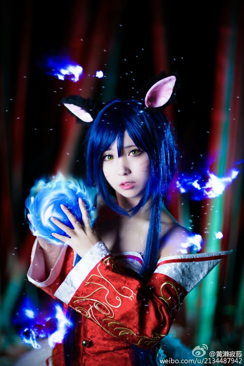 【授权】英雄联盟 九尾妖狐阿狸cos