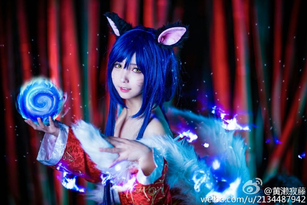 【授权】英雄联盟 九尾妖狐阿狸cos