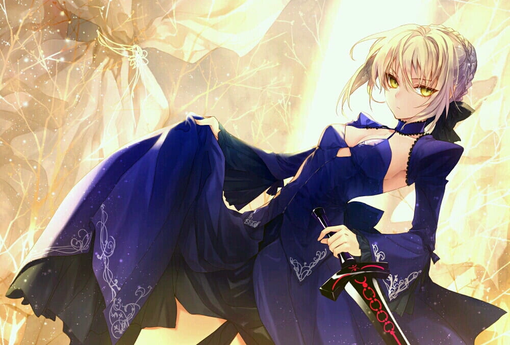 Fate/zero 吾王saber电脑壁纸