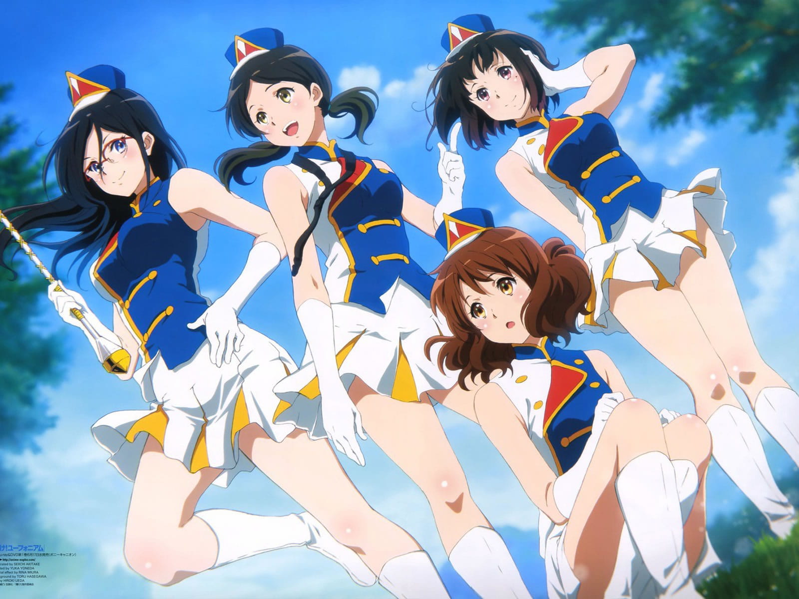 吹响吧!上低音号 动漫桌面壁纸