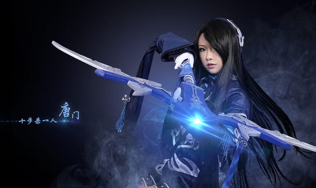 【授权】剑网三 唐门炮姐 cos