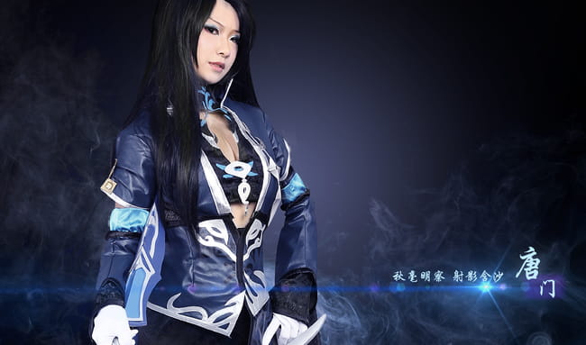 【授权】剑网三 唐门炮姐 cos