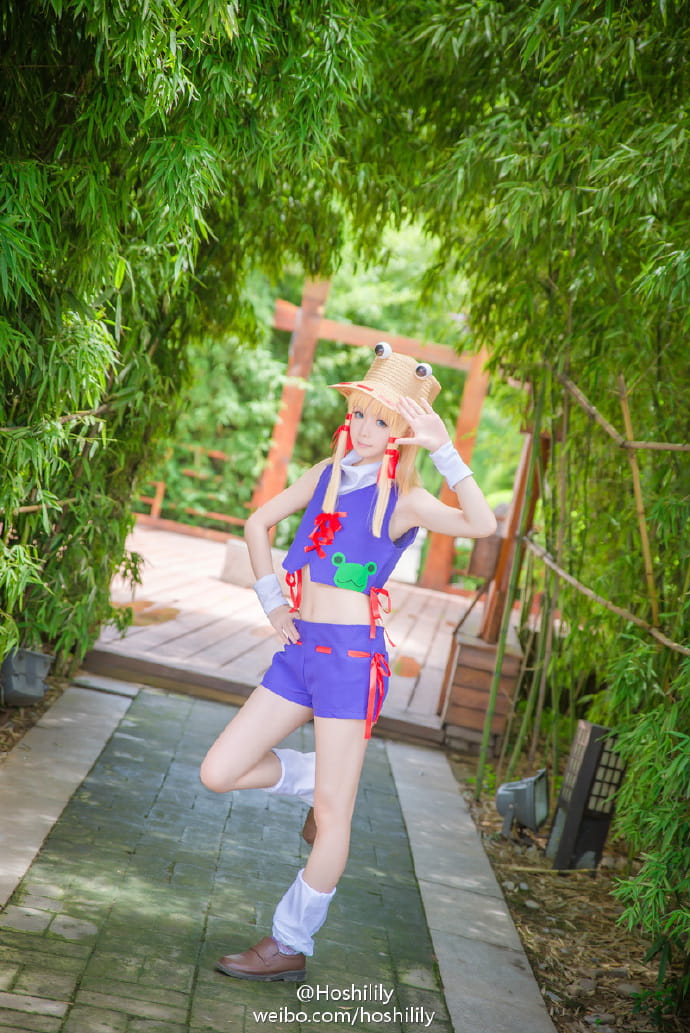 东方projec 泄矢诹访子cos