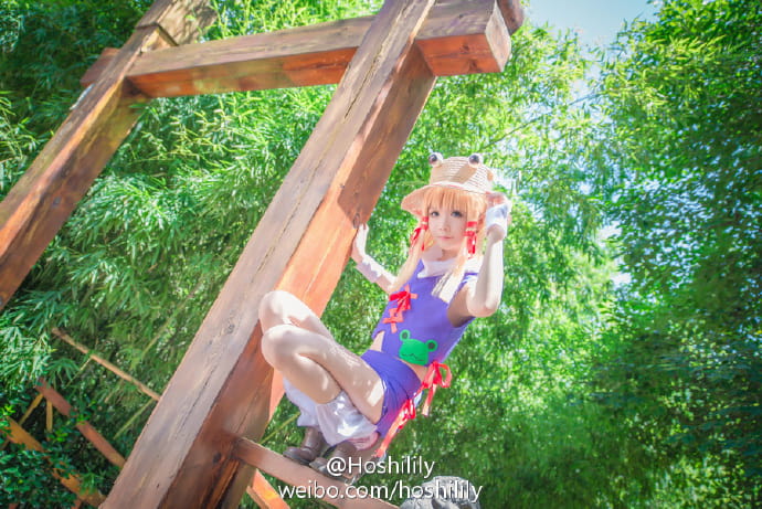 东方projec 泄矢诹访子cos