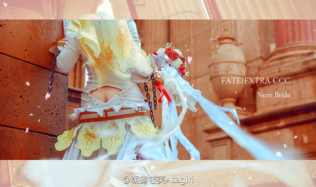 【授权】Fate/EXTRA 尼禄花嫁cos