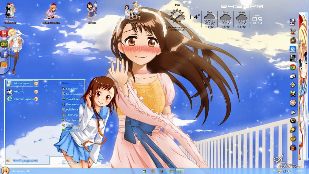 【win7主题】伪恋/Nisekoi 下载