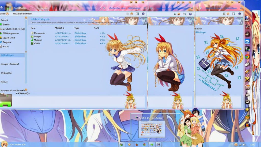 【win7主题】伪恋/Nisekoi 下载
