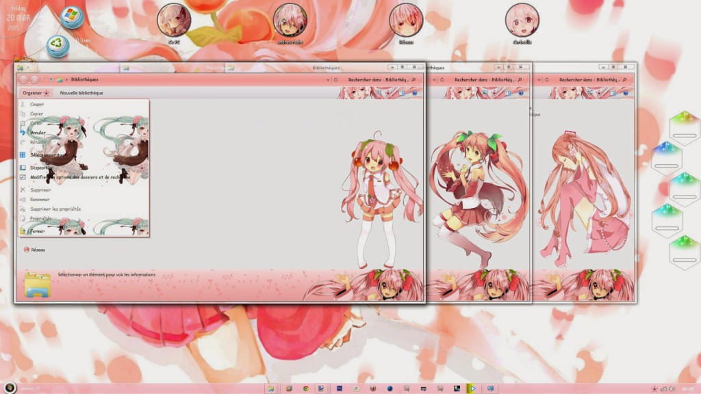 【win8/8.1主题】樱初音 Sakura Miku 2015 下载
