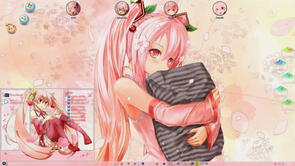 【win8/8.1主题】樱初音 Sakura Miku 2015 下载