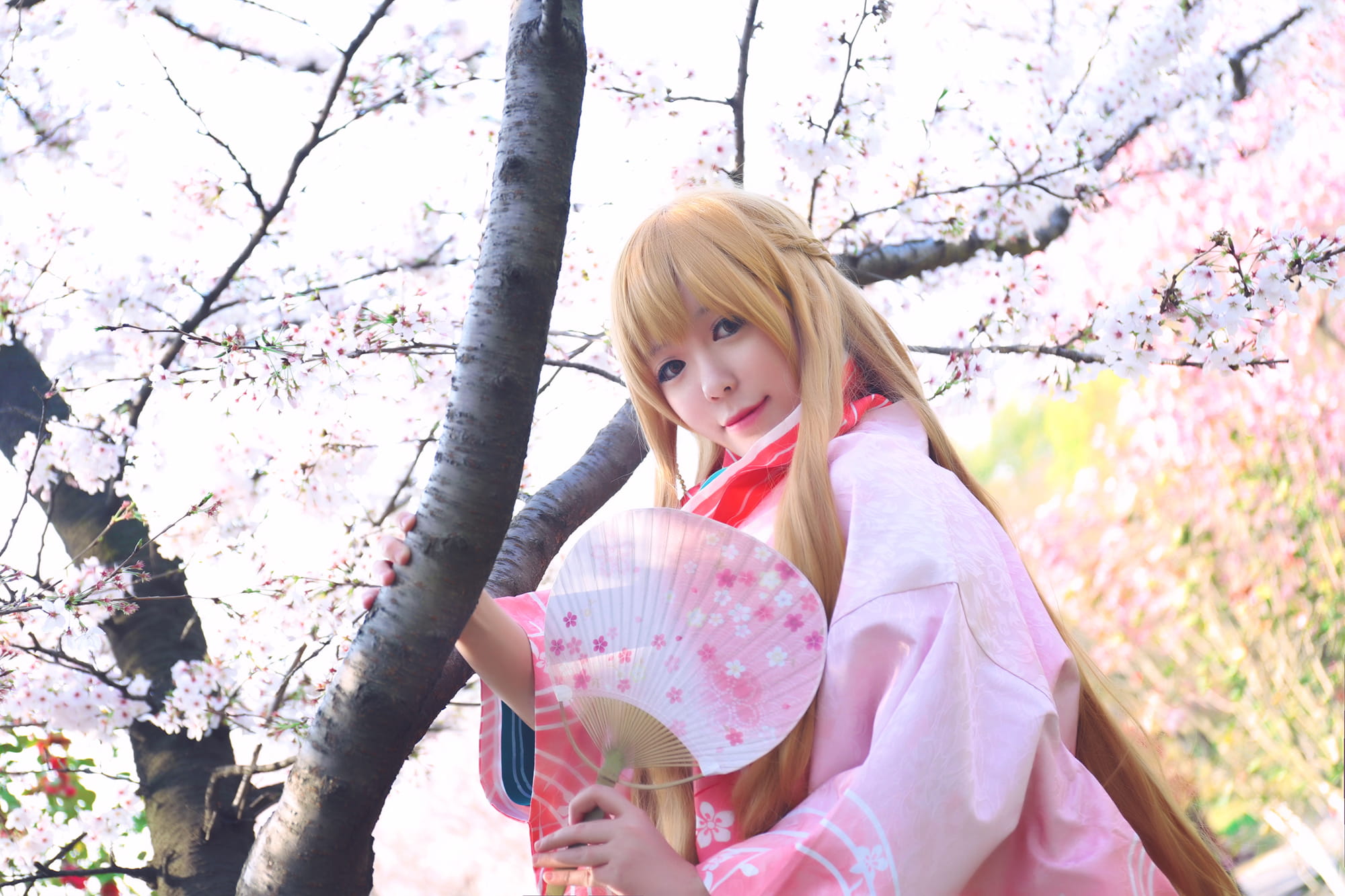 【授权】刀剑神域 亚丝娜新春和服cos